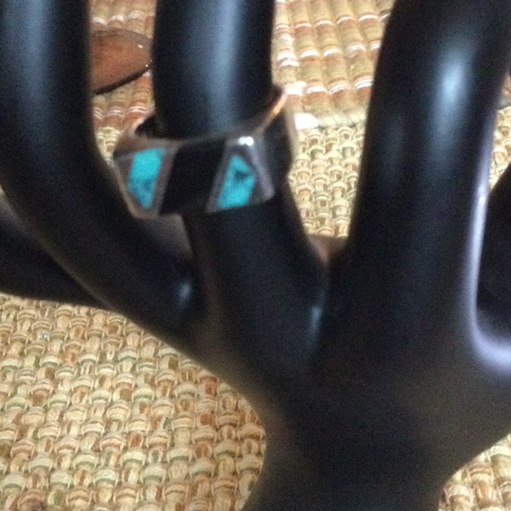 Sterling Turquoise Ring - Picture 7 of 9